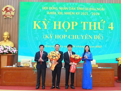 Hai Bí thư Đảng uỷ xã được bầu làm Phó Chủ tịch UBND tỉnh Quảng Ngãi