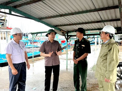 Chủ động ứng phó bão, đảm bảo an toàn cho người, phương tiện và công trình đang thi công