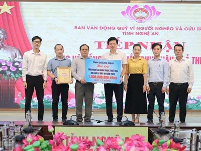 Quảng Ngãi hỗ trợ các tỉnh bị thiệt hại do bão lũ gây ra