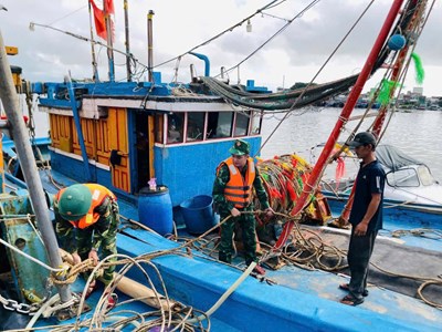 Quảng Ngãi khẩn trương thực hiện các biện pháp ứng phó bão Kalmaegi