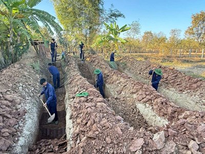 Đội K53 tìm kiếm, quy tập thêm 4 hài cốt liệt sĩ tại Lào và Campuchia