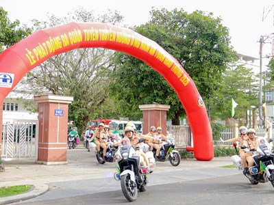 Quảng Ngãi ra quân hưởng ứng Năm An toàn giao thông 2026