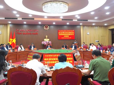 Quảng Ngãi bảo đảm tiến độ, quy trình công tác bầu cử nhiệm kỳ 2026–2031