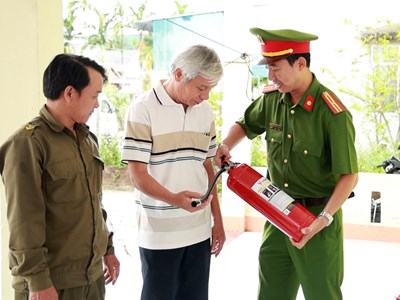 Chủ động phòng cháy, chữa cháy, bảo đảm an toàn cho ngày hội bầu cử