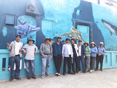 Đảo Bé An Bình hút khách bằng sắc màu biển