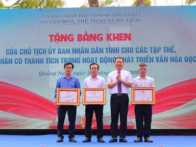 Lan tỏa văn hóa đọc từ Ngày Sách và Văn hóa đọc Việt Nam 2026 tại Quảng Ngãi