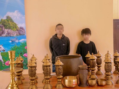 Bắt nhóm đối tượng gây hàng loạt vụ trộm tại cơ sở thờ tự, thu hồi nhiều tài sản cho chùa
