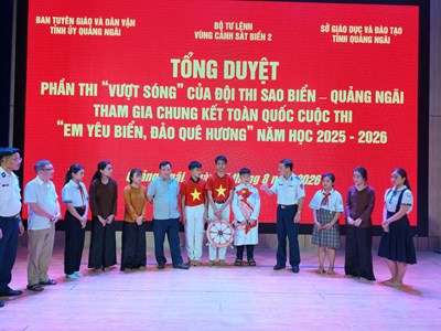 Đội Sao Biển - Quảng Ngãi sẵn sàng “vượt sóng” tại Chung kết toàn quốc