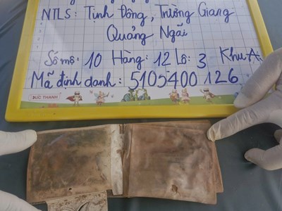 Phát hiện di vật có tên liệt sĩ Trần Văn Thanh