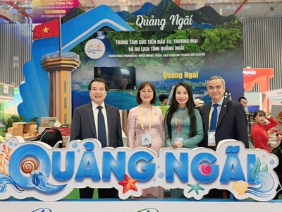  Từ ITE HCMC 2026, du lịch Quảng Ngãi mở rộng cánh cửa kết nối