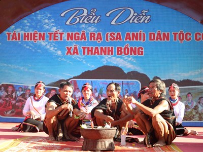 Tái hiện Tết Ngã rạ, lan tỏa giá trị di sản đồng bào Co