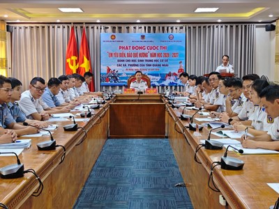Gần 40.000 học sinh tham gia Cuộc thi “Em yêu biển, đảo quê hương”