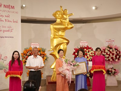 Mái nhà  chung của những người phụ nữ yêu di sản văn hóa