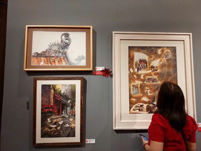 Tiếng vang lịch sử: Gần 200 tác phẩm đặc sắc về Văn Miếu-Quốc Tử Giám