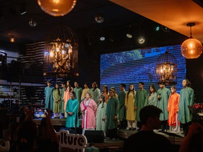  Không gian giao thoa nghệ thuật truyền thống- hiện đại cho giới trẻ