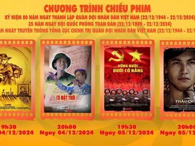 Tuần phim Kỷ niệm 80 năm Ngày thành lập Quân đội nhân dân Việt Nam