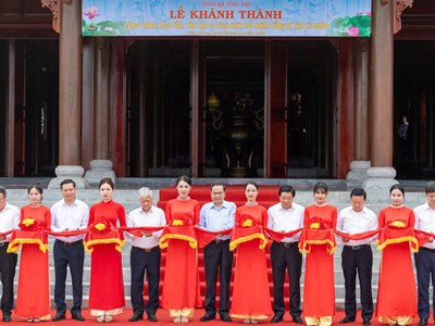  Khánh thành Khu lưu niệm Tổng Bí thư Lê Duẩn