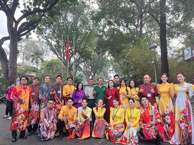 Mỗi buổi tập duyệt chuẩn bị cho Đại Lễ 30.4, giữa dòng người cùng chung một nhịp đập vì Tổ quốc  ​