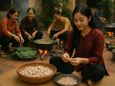 Đi giúp đám cưới chỉ bóc hai củ tỏi, không đành ở lại ăn cỗ, tôi liền bị họ hàng trách mắng