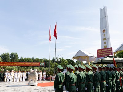 Đón các anh về với đất mẹ Quảng Bình