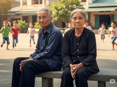 Người nghỉ hưu trông trẻ nghỉ hè, vài ngày còn vui chứ liên miên thì chả kém “ác mộng“