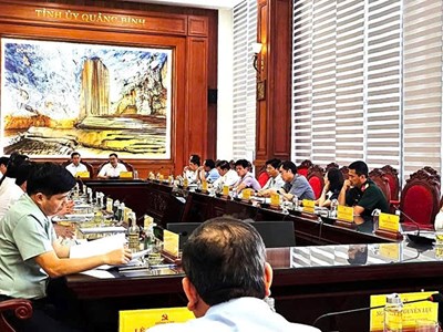 Thống nhất phương án nhân sự cấp ủy của tỉnh Quảng Trị mới