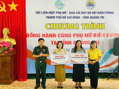 Giá trị nhân văn từ chương trình “Đồng hành cùng Phụ nữ biên cương”