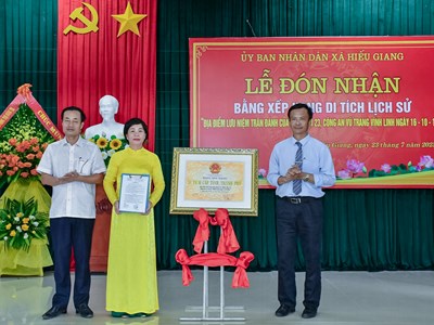 Nơi khắc ghi tinh thần chiến đấu bất khuất của 16 chiến sĩ Công an vũ trang