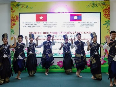 Giáo dục, văn hoá là cầu nối bền vững giữa tỉnh Quảng Trị với các tỉnh bạn Lào