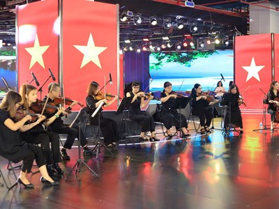 Mang tinh hoa âm nhạc đến với Triển lãm Thành tựu đất nước