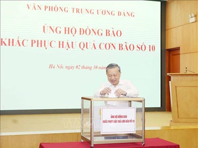 Hỗ trợ hàng nghìn tỷ đồng cho các địa phương khắc phục hậu quả bão số 10