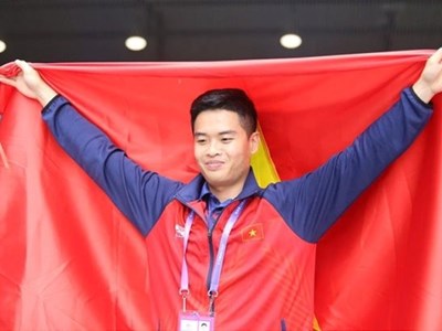 Nhà vô địch Asian Games 19 Phạm Quang Huy được vinh danh tại Chương trình Vinh quang Việt Nam năm 2024