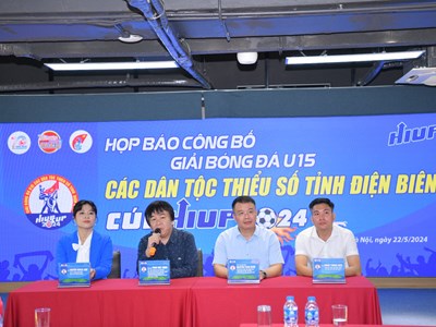 8 đội bóng dự Giải bóng đá U15 các dân tộc thiểu số tỉnh Điện Biên