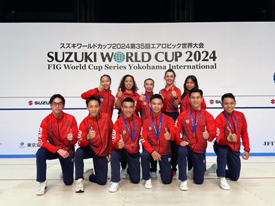 Tháng 6, Hà Nội hấp dẫn với Giải vô địch thể dục Aerobic châu Á