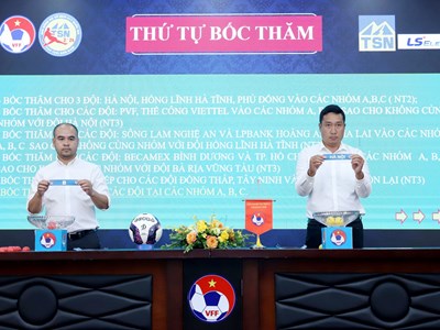 12 đội bóng dự VCK Giải bóng đá vô địch U17 quốc gia 