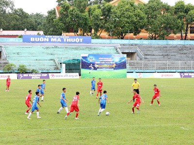 Khởi tranh vòng chung kết Giải bóng đá thiếu niên toàn quốc 