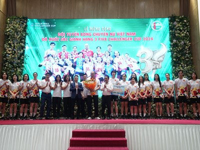 Đoạt HCĐ FIVB Challenger Cup 2024, Bóng chuyền nữ Việt Nam được thưởng lớn