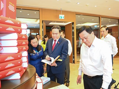 Lan toả sáng tạo, hiệu quả sách của Tổng Bí thư Nguyễn Phú Trọng về Quốc hội