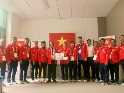 Bộ trưởng Nguyễn Văn Hùng “tiếp lửa” cho các VĐV dự Olympic Paris 2024