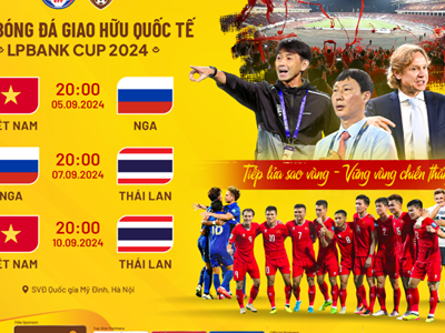 Mệnh giá vé cao nhất trận tuyển Việt Nam gặp tuyển Thái Lan là 500 ngàn đồng/vé