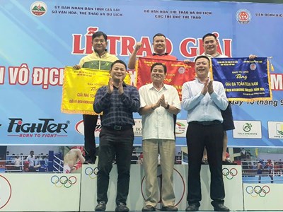 Đoàn Hà Nội dẫn đầu áp đảo tại Giải vô địch Kickboxing toàn quốc  ​
