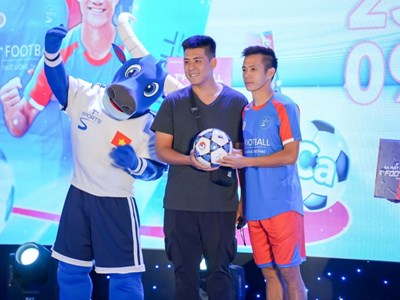 Văn Quyết, Tuấn Hải, Xuân Mạnh mang thông điệp về sức khoẻ tới người chơi bóng đá