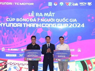 Ra mắt Cup Bóng đá 7 người quốc gia 