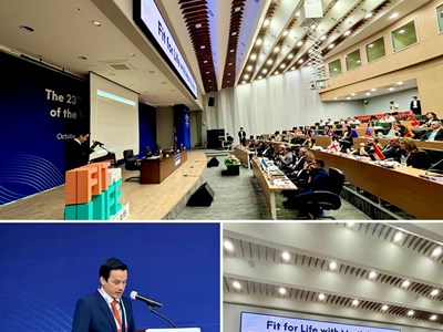 Hiệp hội Võ thuật thế giới đánh giá cao Liên hoan Võ thuật quốc tế TP.HCM 