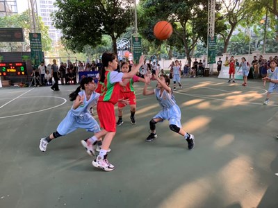Tăng cường các biện pháp phòng, chống gian lận tuổi tại Giải bóng rổ học sinh tiểu học Hà Nội