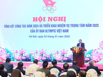 Năm 2025 phải nhanh hơn, cao hơn, mạnh hơn như tinh thần của Olympic