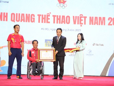 Vinh danh các HLV, VĐV tiêu biểu của Thể thao Việt Nam