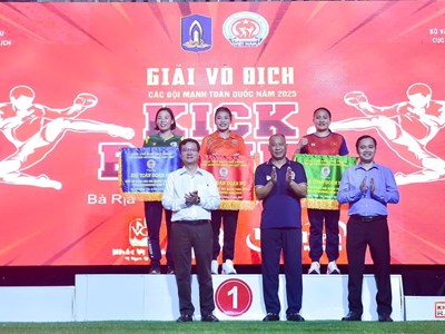 Hà Nội nhất toàn đoàn tại Giải vô địch các đội mạnh toàn quốc môn Kickboxing