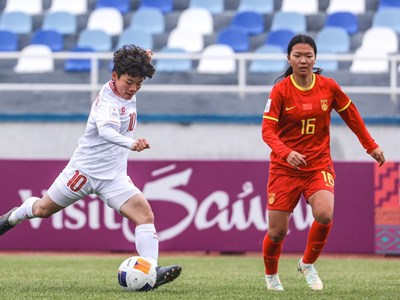 U20 Việt Nam ở bảng B vòng loại giải U20 nữ châu Á 2026