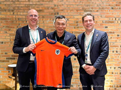 Đoàn đại biểu Liên đoàn Bóng đá VN tham dự Đại hội FIFA 